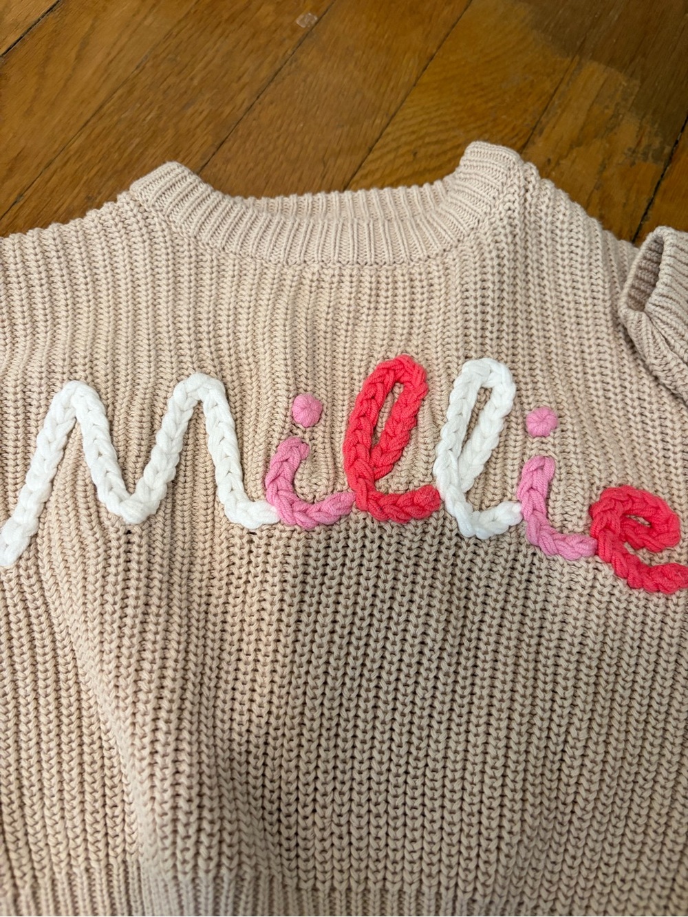 "Millie" Monogrammed Sweater